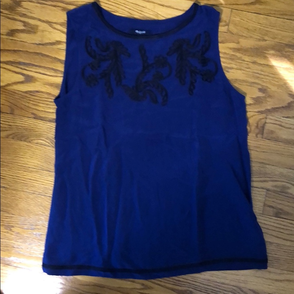 Madewell sleeveless blouse